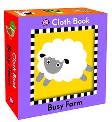Busy Farm Cloth Book
