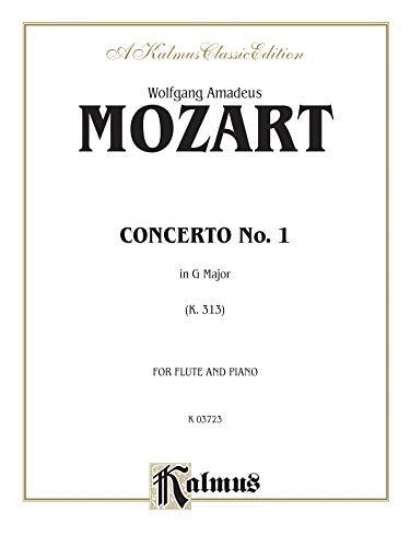Flute Concerto No. 1 in G Major, (K. 313): For Flute and Piano
